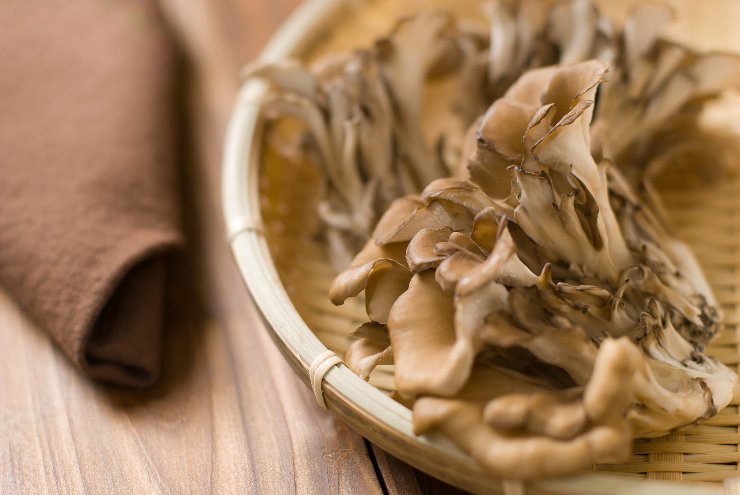 Maitake mushrooms