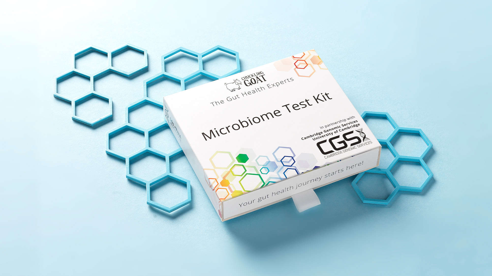 Gut Microbiome Test Kit from Chuckling Goat