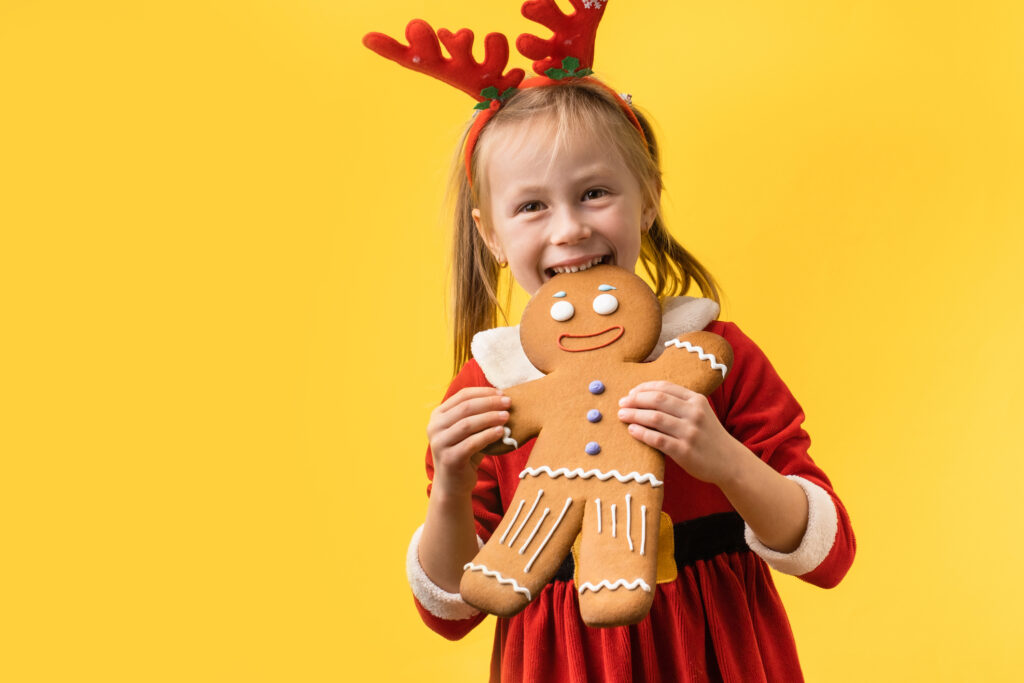 Gut-friendly gingerbread cookies