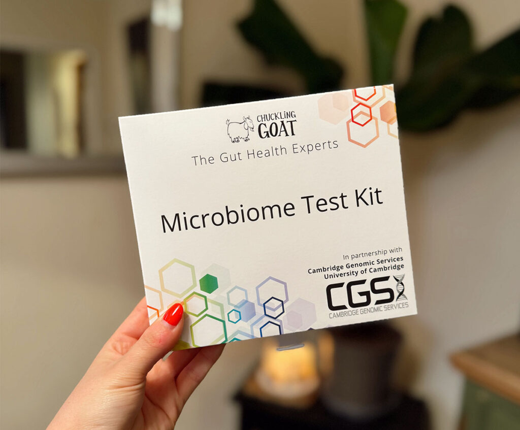 Image of Chuckling Goat Microbiome Test kit.