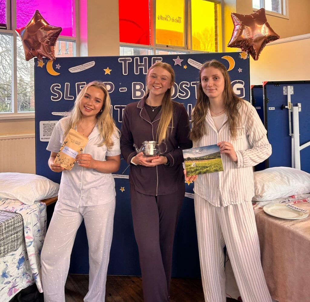 CG at Chester University's Nutrition Fair! | Chuckling Goat