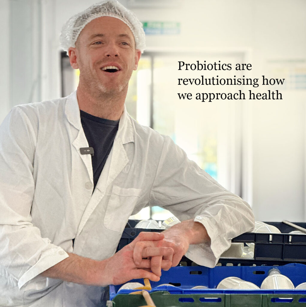 Image of Iestyn, Chuckling Goat staff member and Head of dairy.