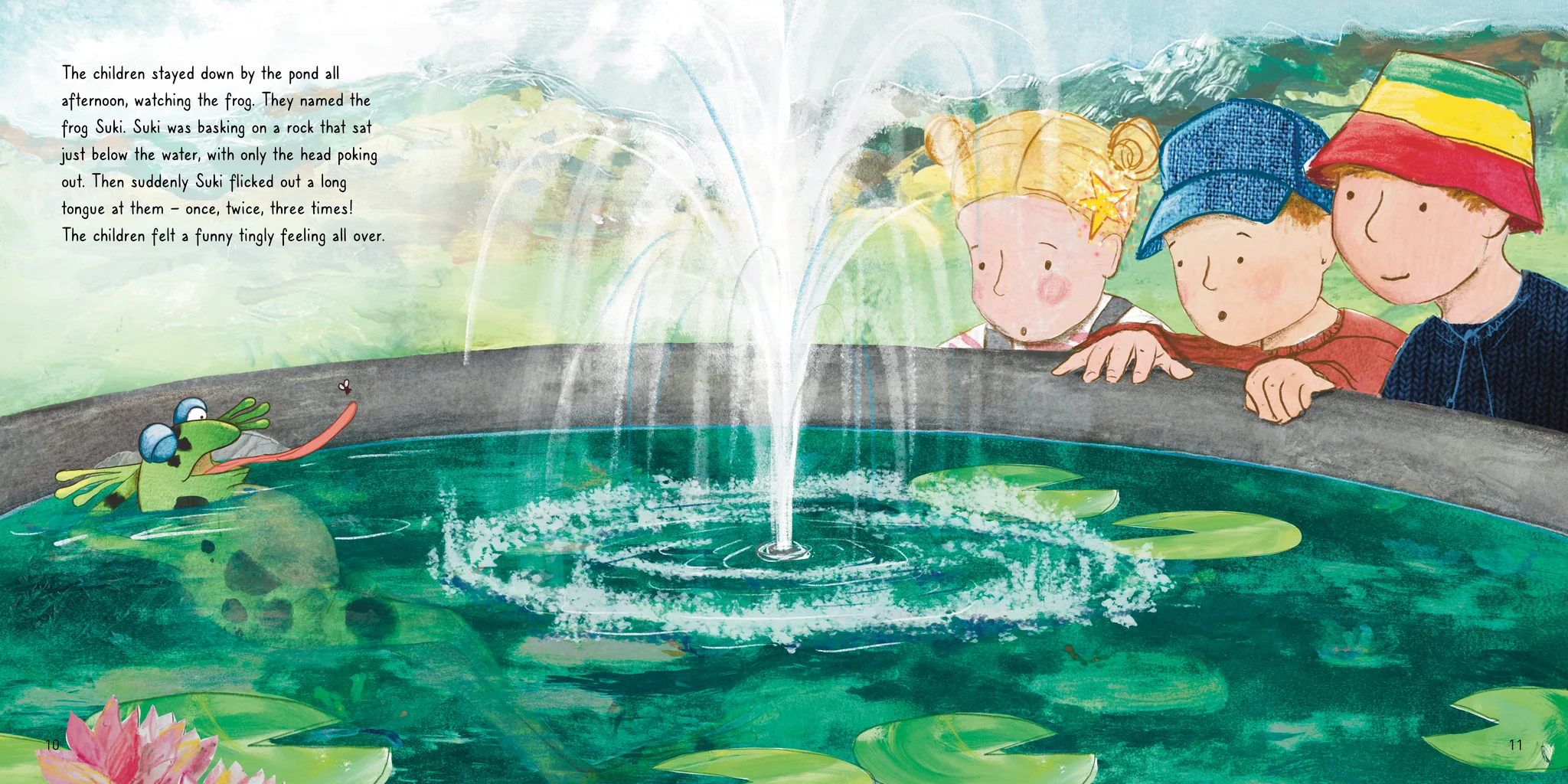 The Magic Garden Frog book by Shann Jones