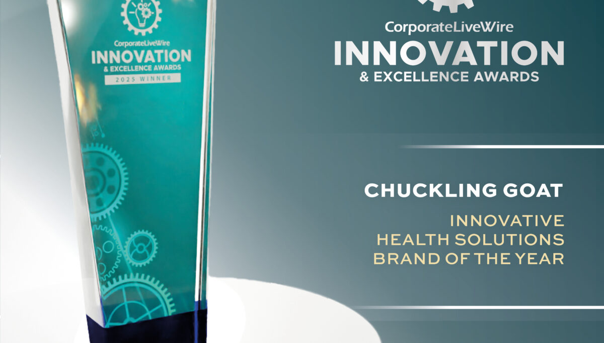 Chuckling Goat named Innovative Health Solutions Brand of the Year 2025