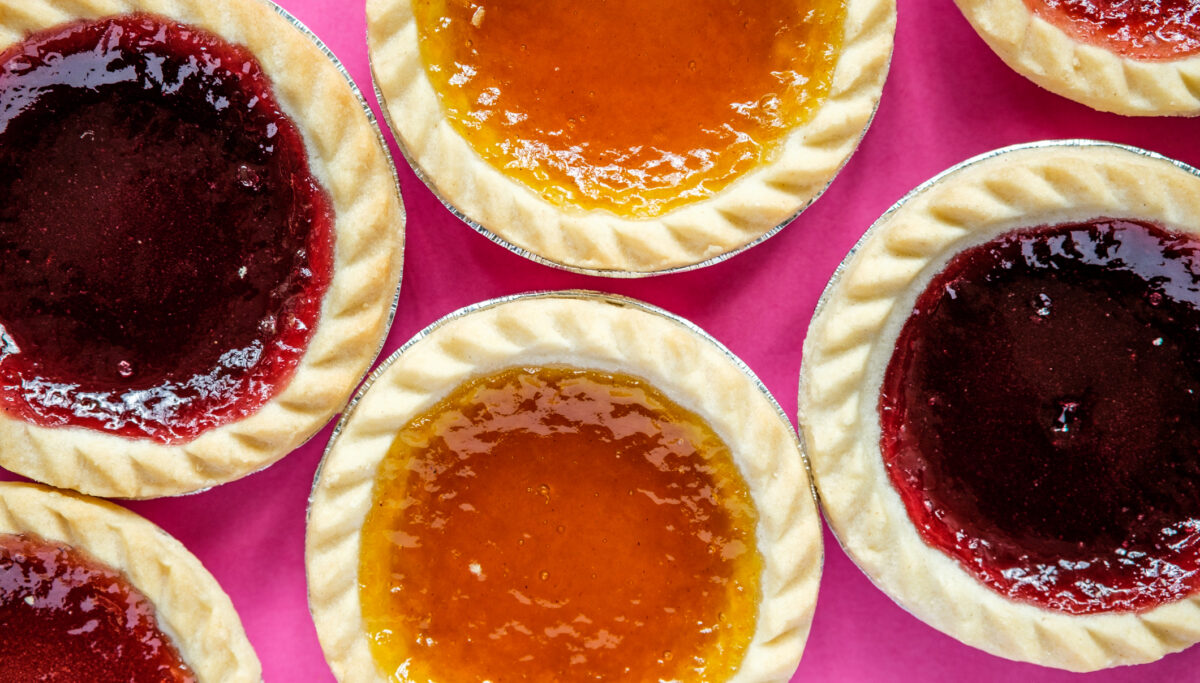 Selection of Classic Baked Jam Tarts
